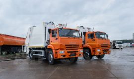 Мусоровоз HIDRO-MAK 16м3 на шасси КАМАЗ 53605